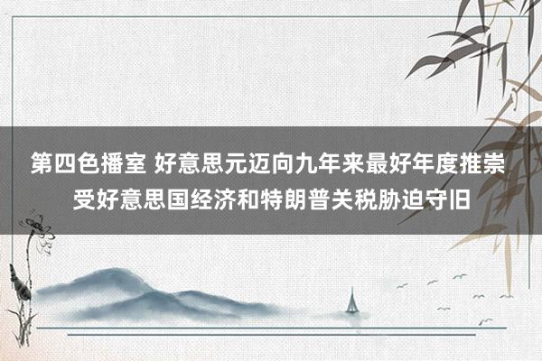 第四色播室 好意思元迈向九年来最好年度推崇 受好意思国经济和特朗普关税胁迫守旧