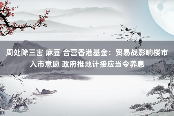周处除三害 麻豆 合营香港基金：贸易战影响楼市入市意愿 政府推地计接应当令养息