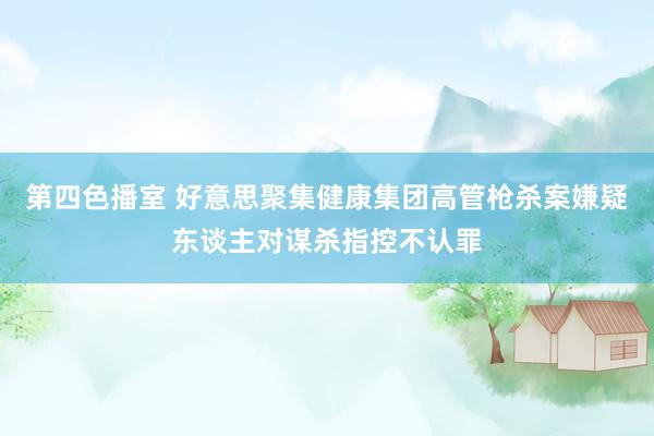 第四色播室 好意思聚集健康集团高管枪杀案嫌疑东谈主对谋杀指控不认罪